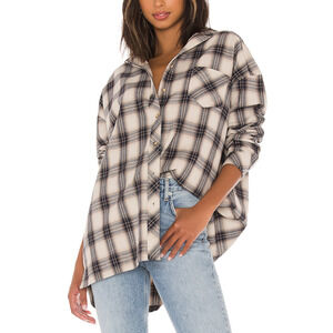 Lovers And Friends 'Gela' Black Oversized Top Size S